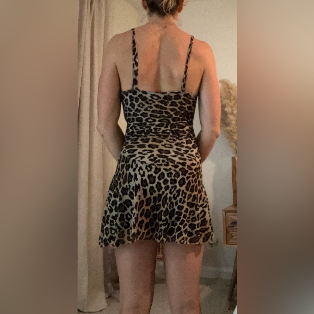 Ema Savahl Leopard/Cheetah Cocktail Dress - Picture 7 of 8